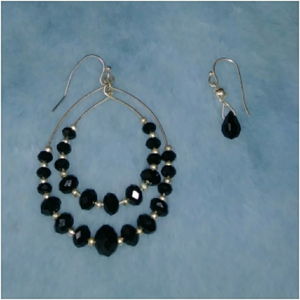 🌼Odd Match Silver Wire Earrings